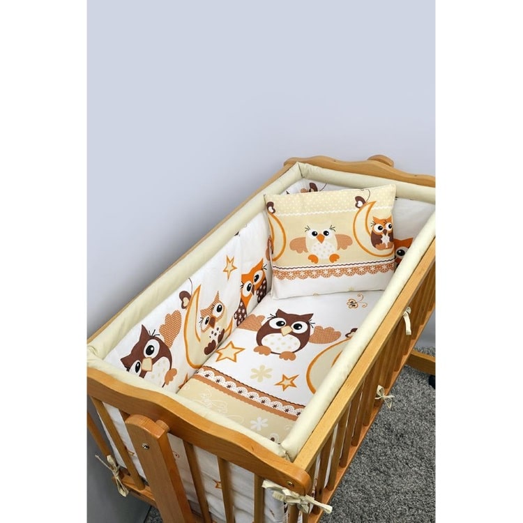 Posteljina za koljevku - 5-djelni komplet