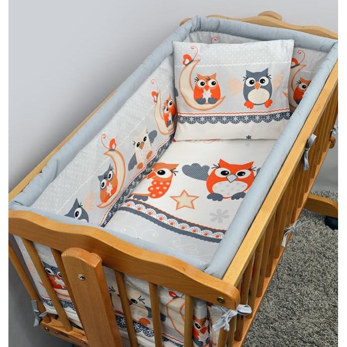 Posteljina za koljevku - 5-djelni komplet