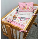 Posteljina za koljevku - 5-djelni komplet