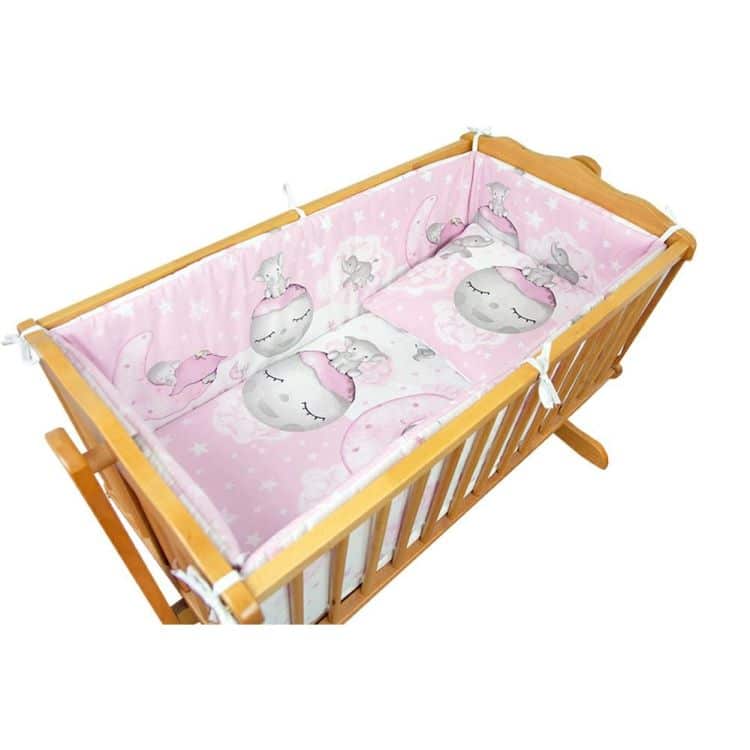 Posteljina za koljevku - 5-djelni komplet