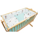 Posteljina za koljevku - 5-djelni komplet