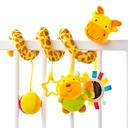 Spiralna igračka - žuta žirafa - D0203-6