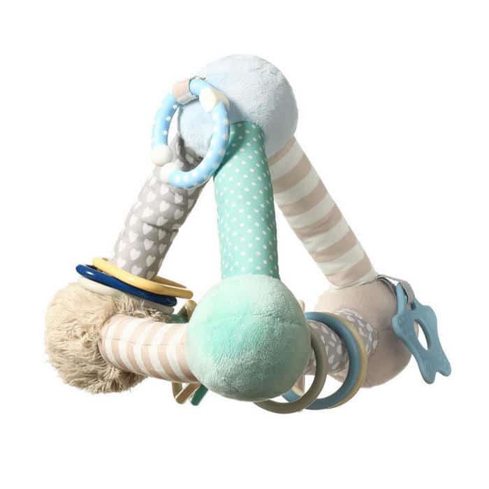 Zvečka za bebu - mint piramida - B-0058