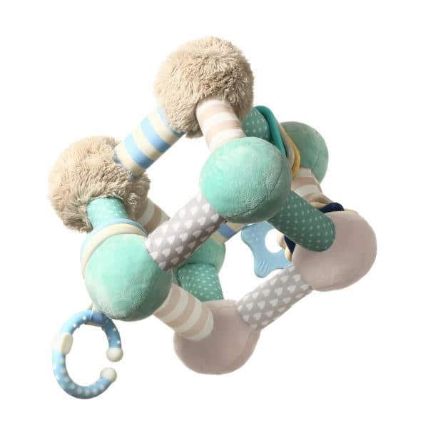 Zvečka za bebu - mint kocka - B-0059