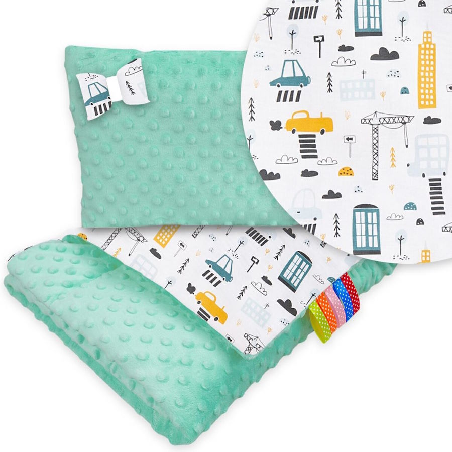 Posteljina za kolica - 2-djelna - Minky