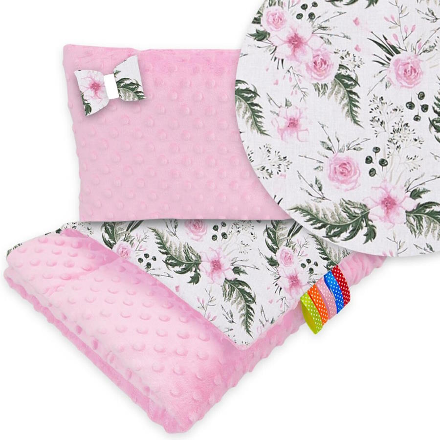 Posteljina za kolica - 2-djelna - Minky