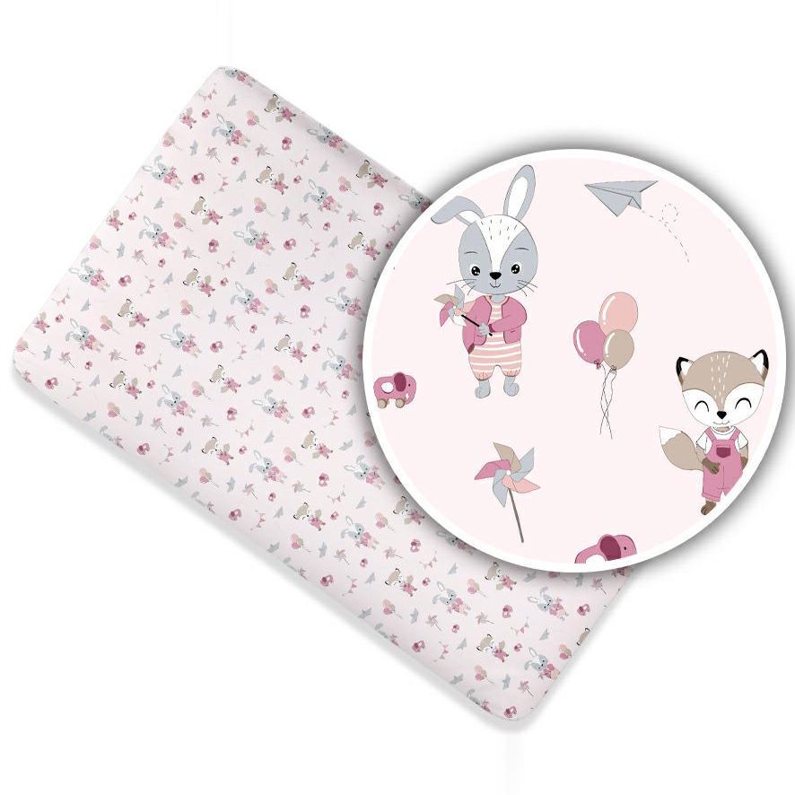 Plahta sa motivom za dječji krevetić - 120x60 cm