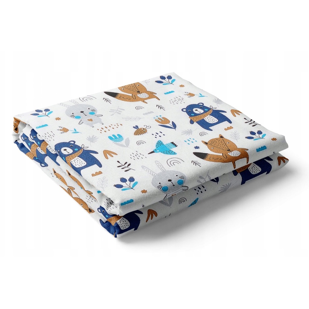 Plahta sa motivom za dječji krevetić - 120x60 cm