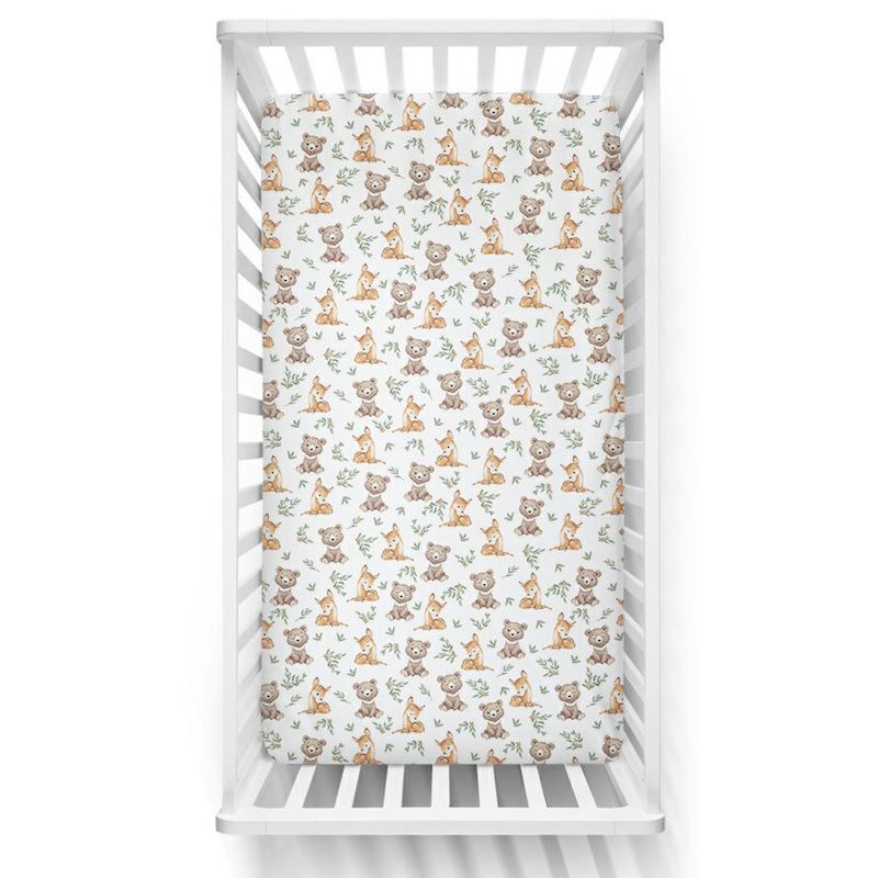 Plahta sa motivom za dječji krevetić - 120x60 cm