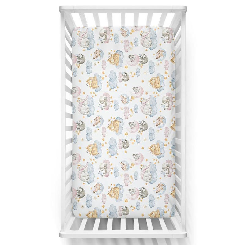 Plahta sa motivom za dječji krevetić - 120x60 cm