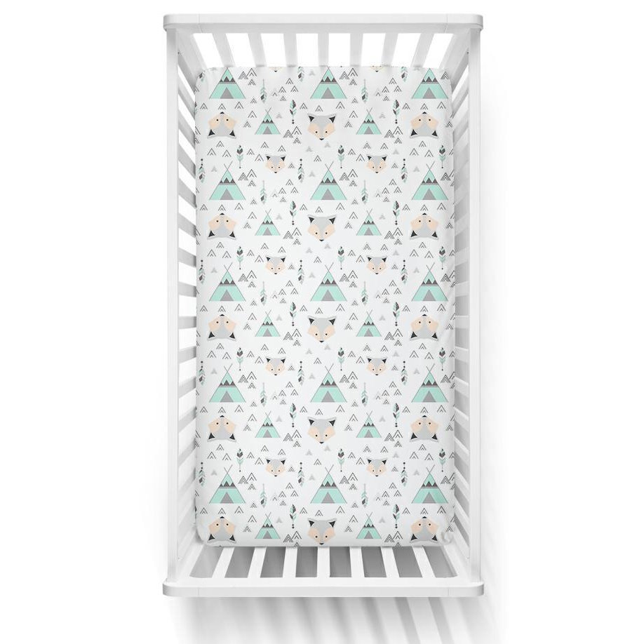 Plahta sa motivom za dječji krevetić - 120x60 cm