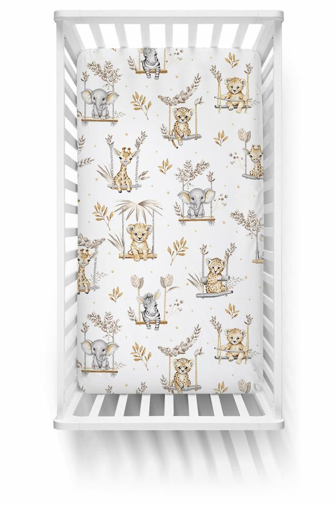 Plahta sa motivom za dječji krevetić - 120x60 cm