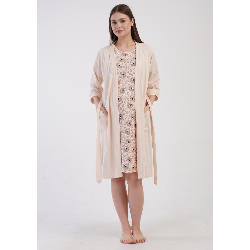 Komplet spavaćica i ogrtač - S0496