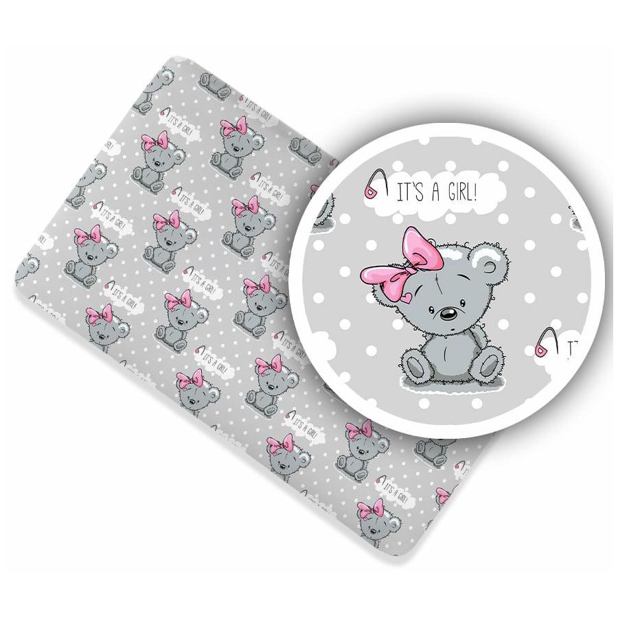 Plahta sa motivom za dječji krevetić - 120x60 cm