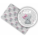 Plahta sa motivom za dječji krevetić - 120x60 cm