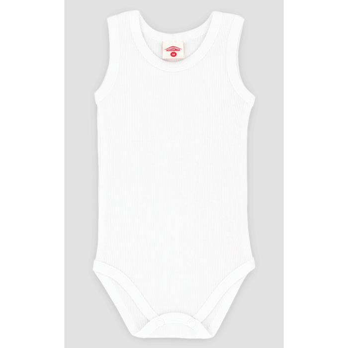 Bodi bez rukava - bijeli - C-00110