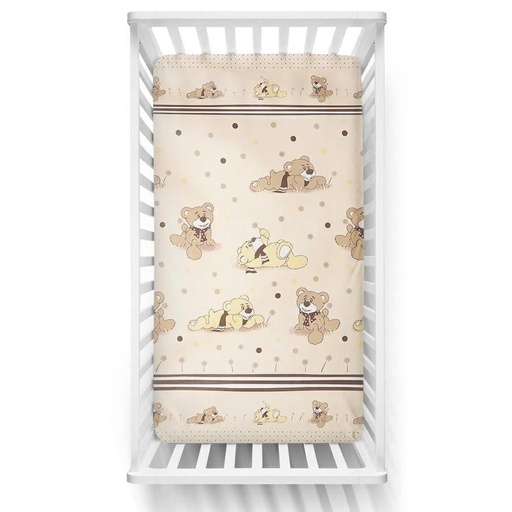 [P0066-23] Plahta sa motivom za dječji krevetić - 120x60 cm