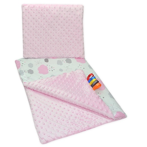 [P0047-1] Posteljina za kolica - 2-djelna - Minky
