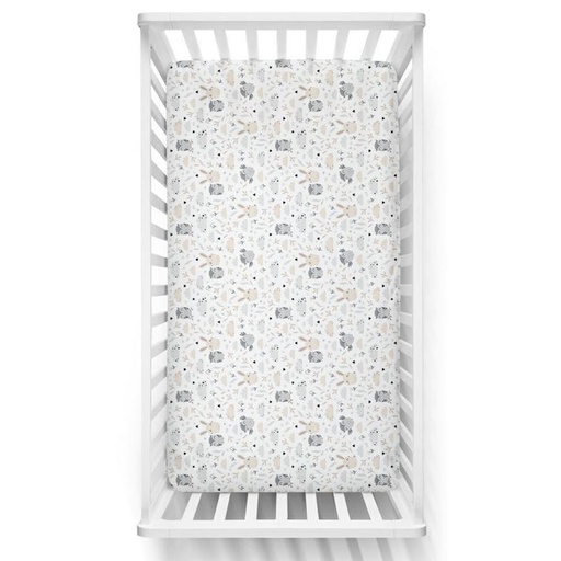 [P0066-46] Plahta sa motivom za dječji krevetić - 120x60 cm