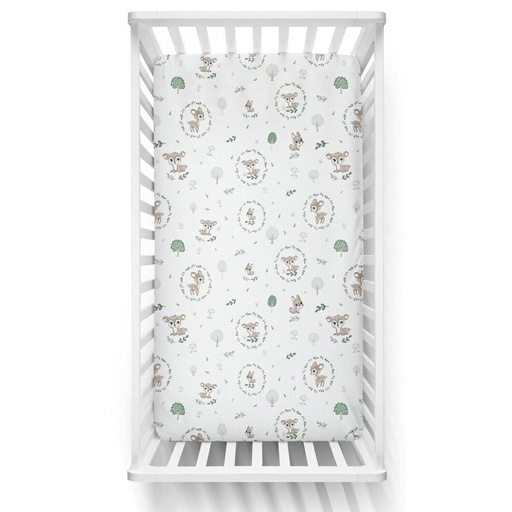 [P0066-79] Plahta sa motivom za dječji krevetić - 120x60 cm