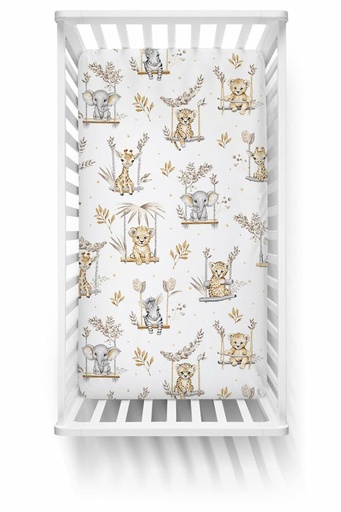 [P0066-87] Plahta sa motivom za dječji krevetić - 120x60 cm