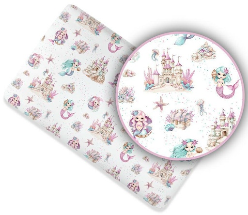 [P0066-96] Plahta sa motivom za dječji krevetić - 120x60 cm