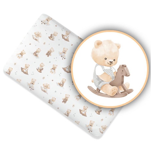 [P0066-97] Plahta sa motivom za dječji krevetić - 120x60 cm